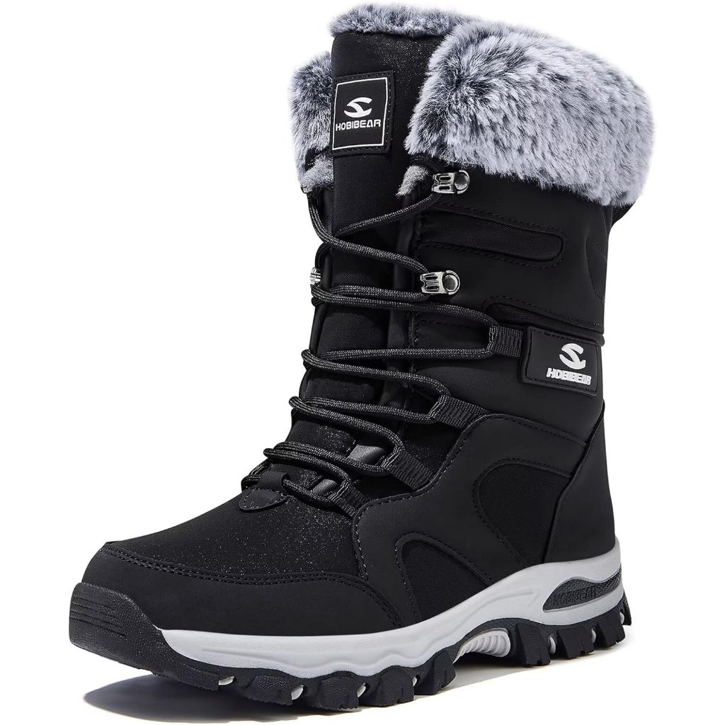 Women's Winter Snow Boots | Mid-Calf | Faux Fur | Water Resistant